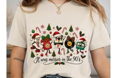 90s Christmas PNG Sublimation Shirt Desi Product Image 2