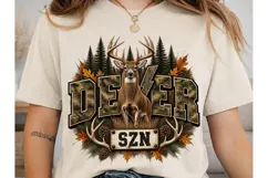 Deer Season SZN PNG Sublimation Design Product Image 2