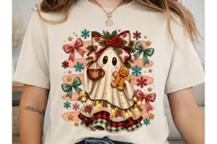 Ghost Christmas Holiday PNG Sublimation Product Image 2