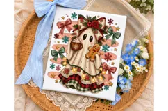 Ghost Christmas Holiday PNG Sublimation Product Image 3