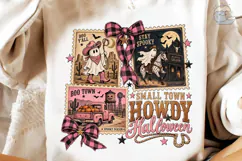 Small Town Howdy Halloween PNG Sublimati Product Image 3