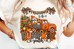 Fall Welcome Pumpkin Patch PNG Shirt Des Product Image 6