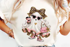 Fashionable Ghost Girl PNG Sublimation D Product Image 6