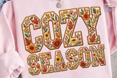 Cozy Season PNG Sublimation Design Product Image 3