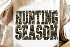Hunting Season Camo PNG Sublimation Shir Product Image 1