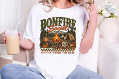 Bonfire Social Camping PNG Sublimation D Product Image 4