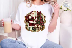 Vintage Santa Christmas PNG Sublimation Product Image 4