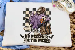 No Weekends For The Wicked PNG Shirt Product Image 5
