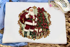 Vintage Santa Christmas PNG Sublimation Product Image 5