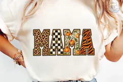 Mama Pumpkin Leopard PNG Sublimation Des Product Image 6