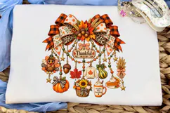 Thankful Autumn PNG Sublimation Design Product Image 5