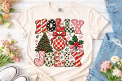 Holly Jolly PNG Sublimation Shirt Design Product Image 2