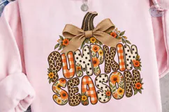 Pumpkin Season Fall Vibes PNG Sublimatio Product Image 3