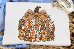 Pumpkin Season Fall Vibes PNG Sublimatio Product Image 5