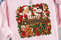 Merry Christmas Santa PNG Shirt Design Product Image 3