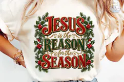 Jesus is the Reason for the Season PNG Product Image 6