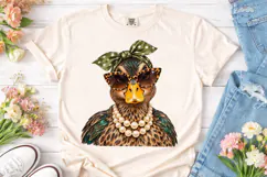 Stylish Duck PNG Sublimation Design Product Image 2