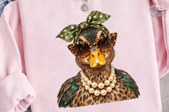 Stylish Duck PNG Sublimation Design Product Image 3