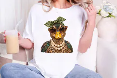 Stylish Duck PNG Sublimation Design Product Image 4