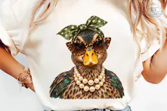 Stylish Duck PNG Sublimation Design Product Image 6
