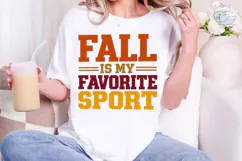 Fall Is My Favorite Sport PNG Shirt Product Image 1