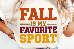 Fall Is My Favorite Sport PNG Shirt Product Image 6