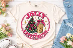Jolly and Caffeinated PNG Sublimation De Product Image 1
