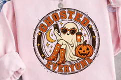 Ghosted Everyone Halloween PNG Shirt Product Image 3