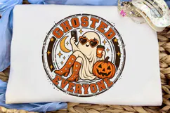 Ghosted Everyone Halloween PNG Shirt Product Image 5