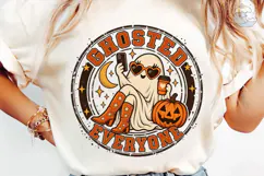 Ghosted Everyone Halloween PNG Shirt Product Image 6