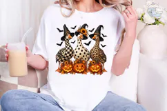 Witch Ducks Halloween PNG Sublimation Product Image 4