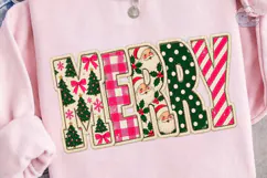 Merry Christmas PNG Sublimation Shirt De Product Image 3