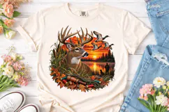 Hunting Season Deer PNG Sublimation Desi Product Image 2