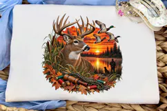 Hunting Season Deer PNG Sublimation Desi Product Image 5