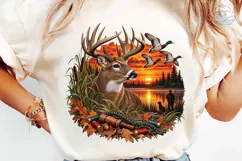 Hunting Season Deer PNG Sublimation Desi Product Image 6