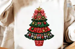 Festive Christmas Tree PNG Sublimation D Product Image 4