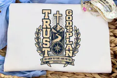 Trust & Godplan PNG Sublimation Design Product Image 6