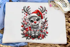 Christmas Reindeer PNG Sublimation Desig Product Image 5