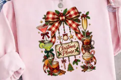 Christmas Please PNG Sublimation Shirt D Product Image 2