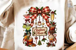 Christmas Please PNG Sublimation Shirt D Product Image 3