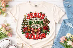 Jesus is the Reason Season PNG Sublimati Product Image 2