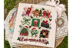 90s Nostalgia Christmas PNG Sublimation Product Image 2