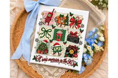90s Nostalgia Christmas PNG Sublimation Product Image 3