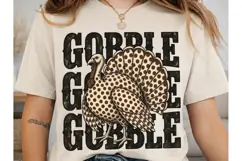 Gobble Gobble Turkey PNG Sublimation Des Product Image 2