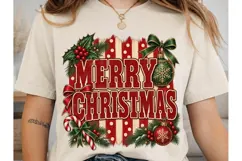 Merry Christmas PNG Sublimation Design Product Image 2