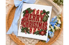 Merry Christmas PNG Sublimation Design Product Image 3