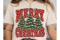 Merry Christmas PNG Sublimation Design Product Image 1