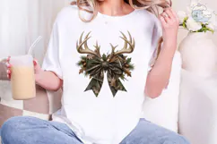 Deer Antlers Bow PNG Sublimation Design Product Image 4