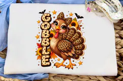 Gobble Turkey Fall PNG Sublimation Desig Product Image 5