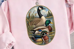 Wildlife Duck PNG Sublimation Design Product Image 3